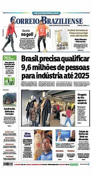 Confira a Capa do Jornal Correio Braziliense do dia 17/05/2022