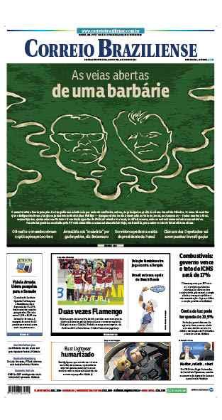 Confira a Capa do Jornal Correio Braziliense do dia 16/06/2022