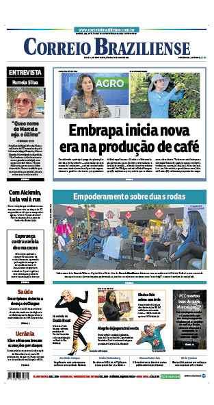 Confira a Capa do Jornal Correio Braziliense do dia 30/07/2022