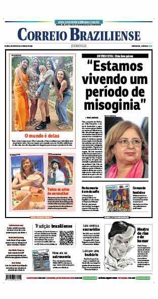 Confira a Capa do Jornal Correio Braziliense do dia 05/03/2023