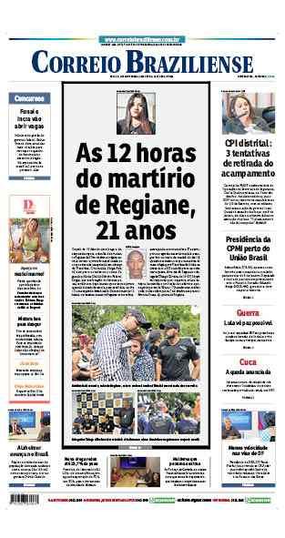 Confira a Capa do Jornal Correio Braziliense do dia 28/04/2023