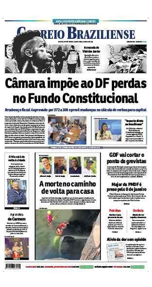 Confira a Capa do Jornal Correio Braziliense do dia 24/05/2023