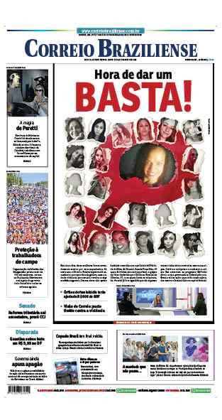 Confira a Capa do Jornal Correio Braziliense do dia 17/08/2023
