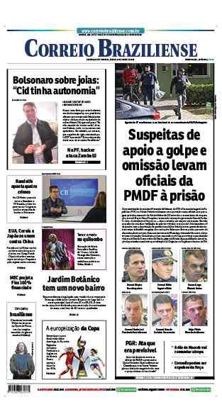 Confira a Capa do Jornal Correio Braziliense do dia 19/08/2023
