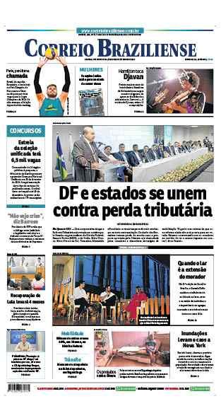 Confira a Capa do Jornal Correio Braziliense do dia 30/09/2023