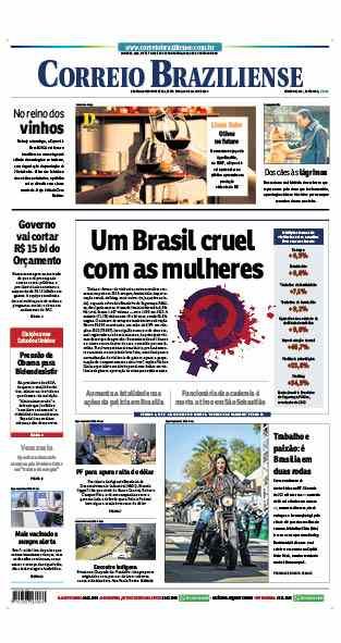 Confira a Capa do Jornal Correio Braziliense do dia 19/07/2024