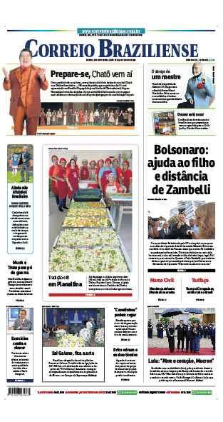 Confira a Capa do Jornal Correio Braziliense do dia 06/06/2025