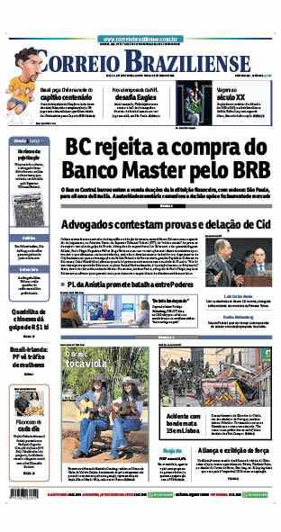 Confira a Capa do Jornal Correio Braziliense do dia 04/09/2025