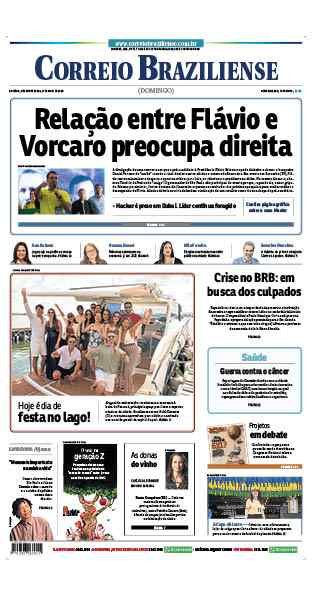 Confira a Capa do Jornal Correio Braziliense do dia 17/05/2026