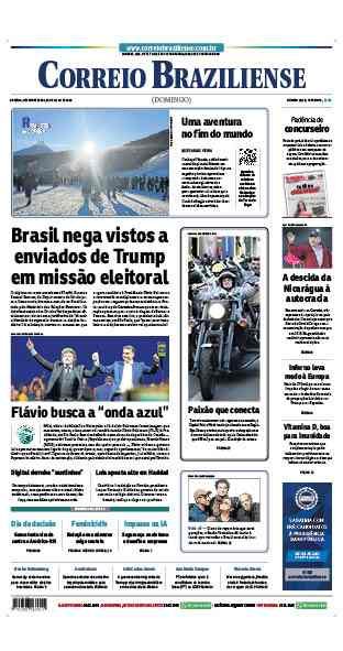 Confira a Capa do Jornal Correio Braziliense do dia 26/07/2026