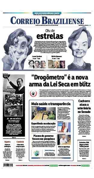 Confira a Capa do Jornal Correio Braziliense do dia 19/08/2026